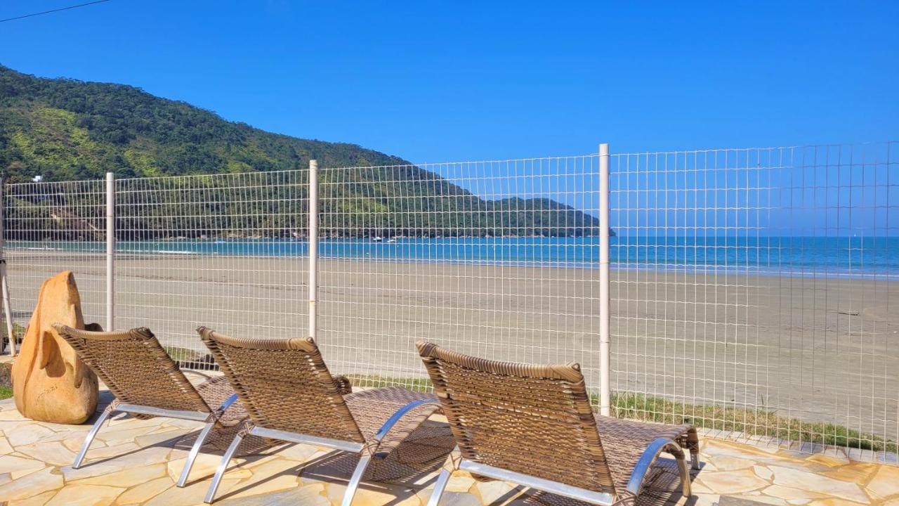 Pousada Areia E Mar Ubatuba Eksteriør bilde