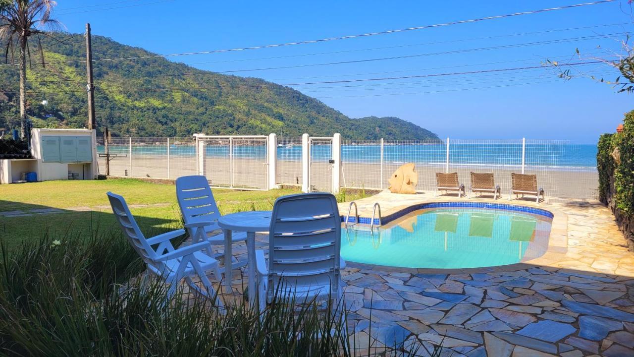 Pousada Areia E Mar Ubatuba Eksteriør bilde