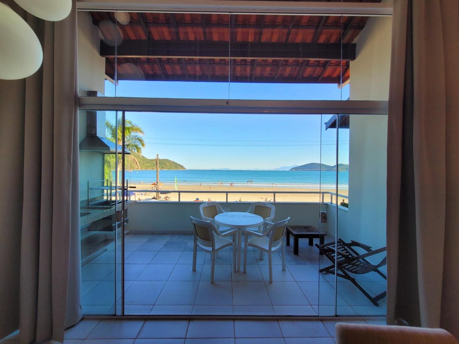 Pousada Areia E Mar Ubatuba Eksteriør bilde