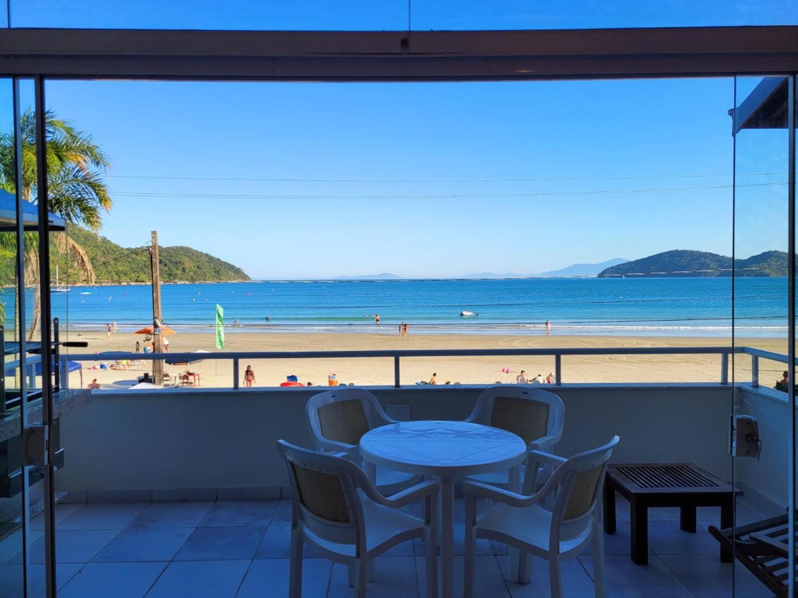 Pousada Areia E Mar Ubatuba Eksteriør bilde